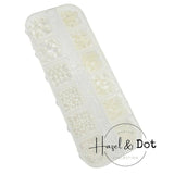 Extra Pearly Whites by Hazel & Dot - thePINKchair.ca - Nail Art - thePINKchair nail studio