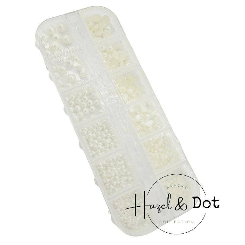 Extra Pearly Whites by Hazel & Dot - thePINKchair.ca - Nail Art - thePINKchair nail studio