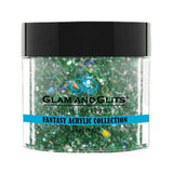 FAC526, Ever Green Acrylic Powder by Glam & Glits