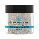 FAC543, Platinum Pearl Acrylic Powder by Glam & Glits