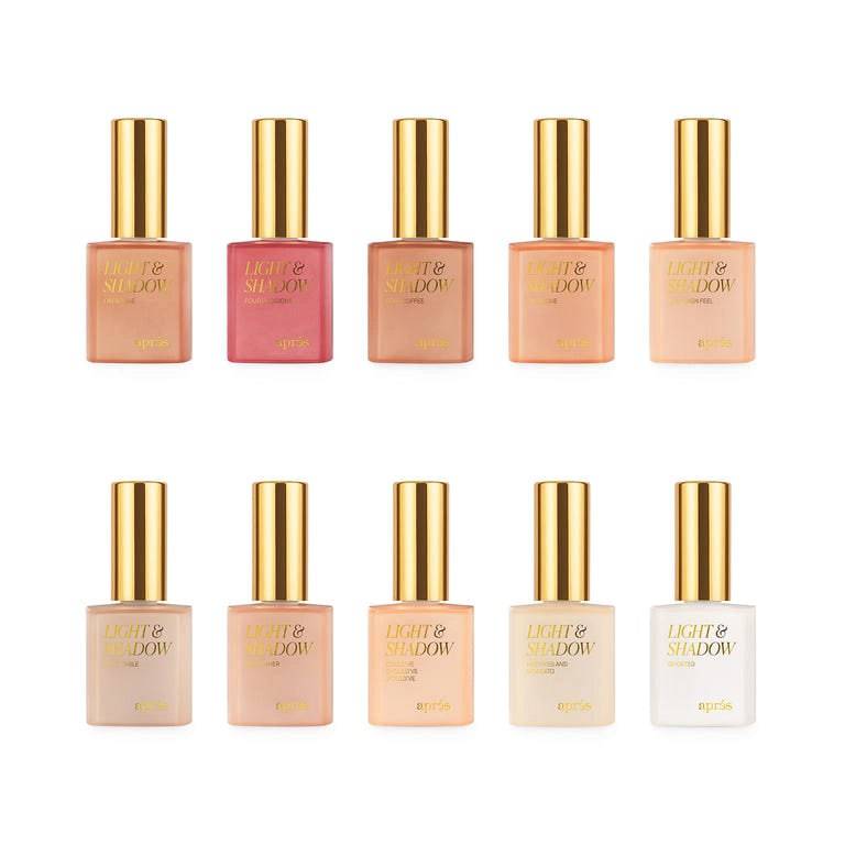 Fall Collection Light & Shadow - Set of 10 - thePINKchair.ca - gel polish - Apres