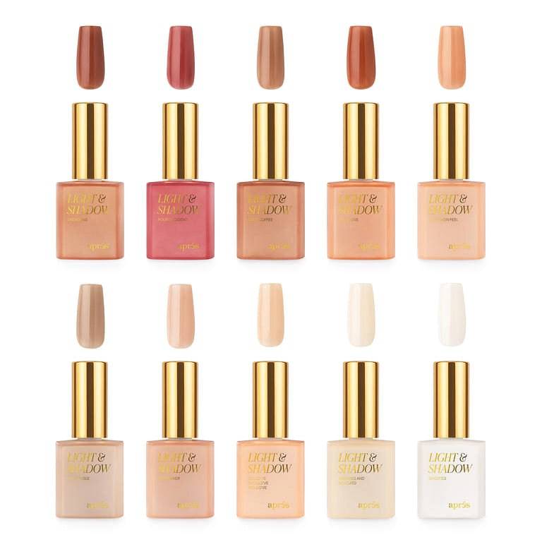 Fall Collection Light & Shadow - Set of 10 - thePINKchair.ca - gel polish - Apres