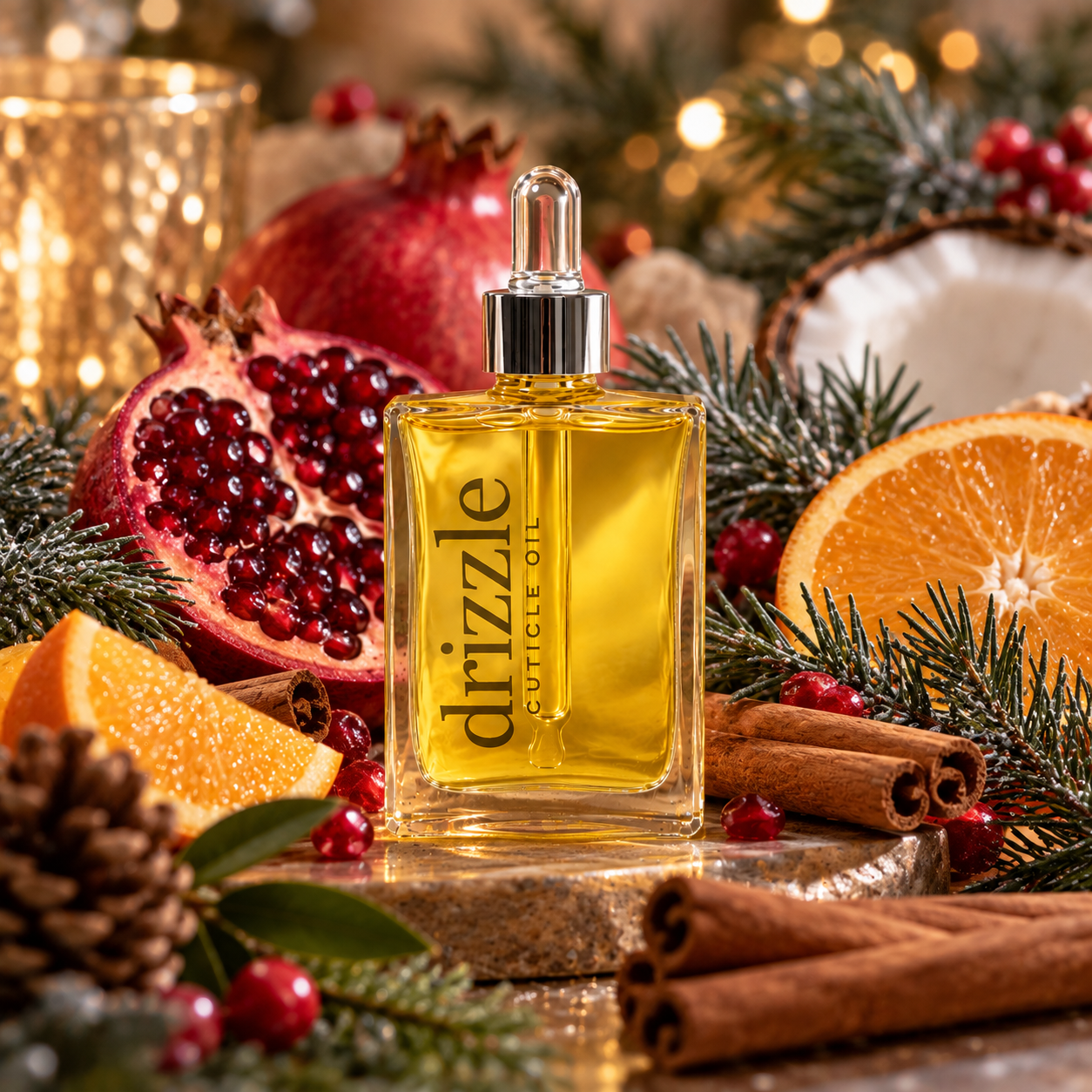 Festive...ish - drizzle Cuticle Oil - thePINKchair.ca - Cuticle Oil - thePINKchair.ca