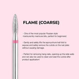 Flame Bit (COARSE) by Kiara Sky - thePINKchair.ca - efile bit - Kiara Sky