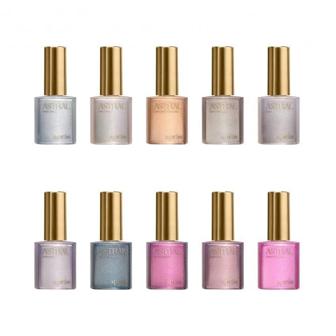 Flash Glitter - Astral Gel Couleur 10pcs Set - thePINKchair.ca - Gel Polish - Apres
