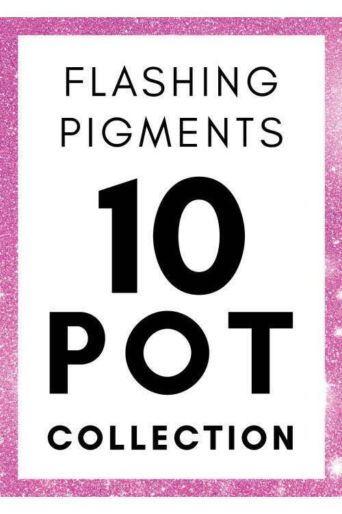 Flashing Pigments Collection by the GELBOTTLE - thePINKchair.ca - Nail Art - the GEL bottle