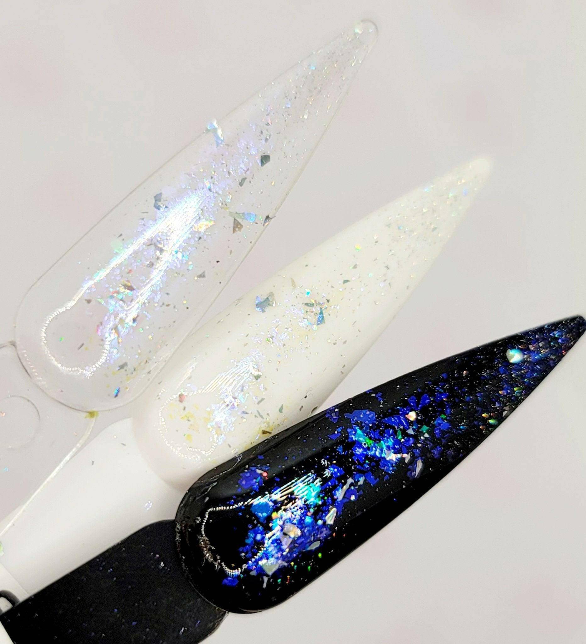 Flashy Flakes 10 by thePINKchair - thePINKchair.ca - Nail Art - thePINKchair nail studio