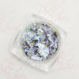 Flashy Flakes 10 by thePINKchair - thePINKchair.ca - Nail Art - thePINKchair nail studio