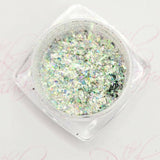 Flashy Flakes 11 by thePINKchair - thePINKchair.ca - Nail Art - thePINKchair nail studio