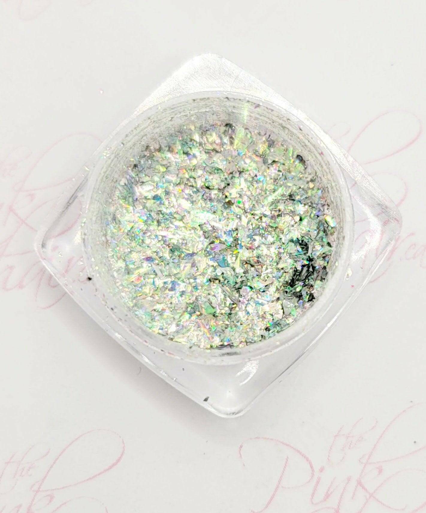 Flashy Flakes 11 by thePINKchair - thePINKchair.ca - Nail Art - thePINKchair nail studio