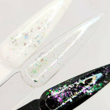 Flashy Flakes 12 by thePINKchair - thePINKchair.ca - Nail Art - thePINKchair nail studio