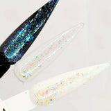 Flashy Flakes 4 by thePINKchair - thePINKchair.ca - Nail Art - thePINKchair nail studio