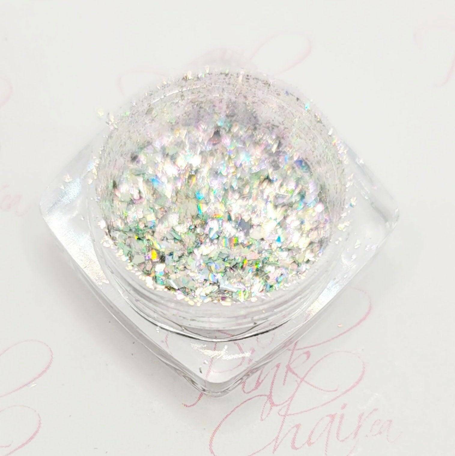 Flashy Flakes 7 by thePINKchair - thePINKchair.ca - Nail Art - thePINKchair nail studio