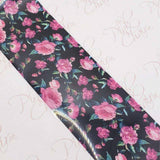 Floral Transfer Foil 6 by thePINKchair - thePINKchair.ca - Nail Art - thePINKchair nail studio