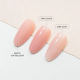 Flushed - 407 - thePINKchair.ca - gel polish - Apres