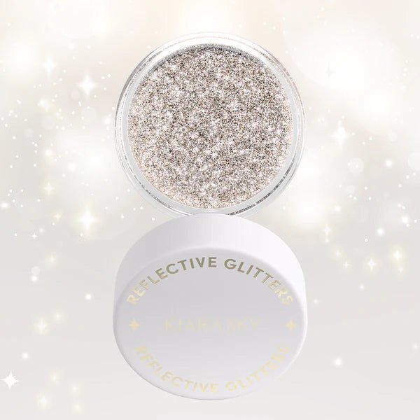 Fool's Gold - Reflective Glitter - thePINKchair.ca - nail art - Kiara Sky