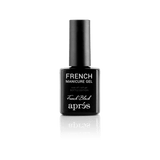 French Manicure Gel - French Black - thePINKchair.ca - gel polish - Apres