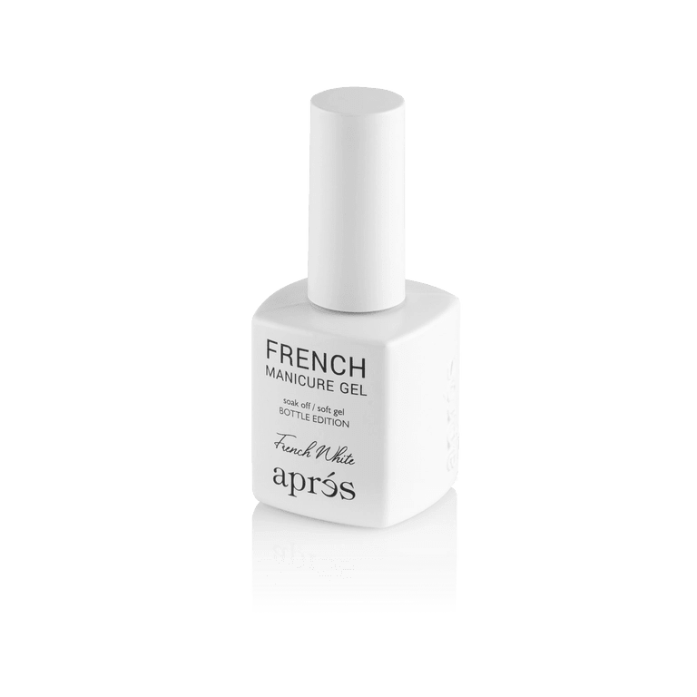 French Manicure Gel - French White - thePINKchair.ca - gel polish - Apres