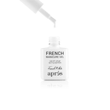 French Manicure Gel - French White - thePINKchair.ca - gel polish - Apres