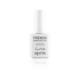 French Manicure Gel - French White - thePINKchair.ca - gel polish - Apres