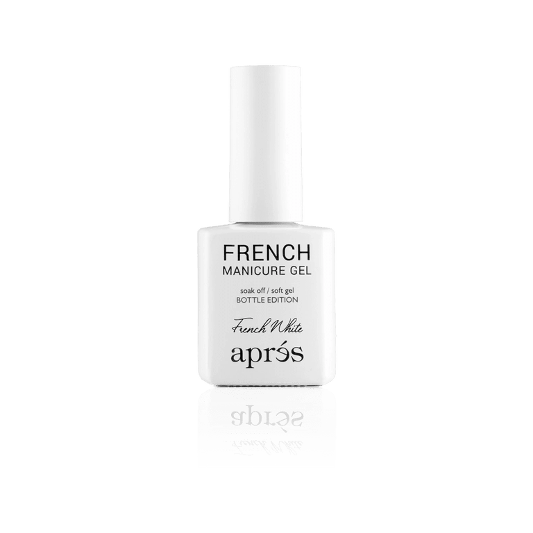 French Manicure Gel - French White - thePINKchair.ca - gel polish - Apres
