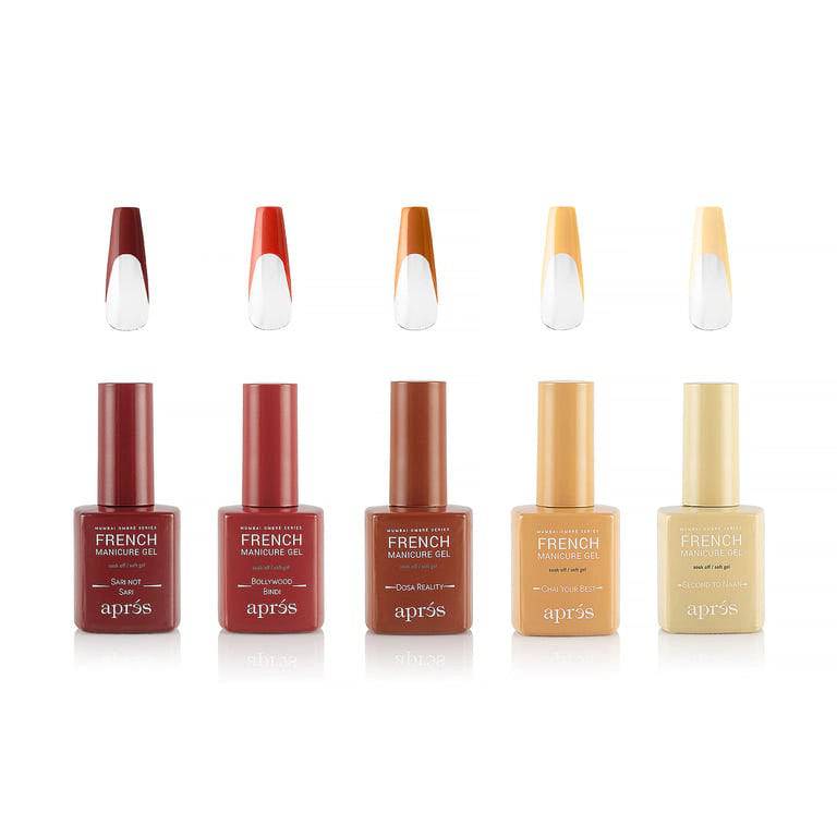 French Manicure Gel Mumbai Ombré Set - thePINKchair.ca - gel polish - Apres