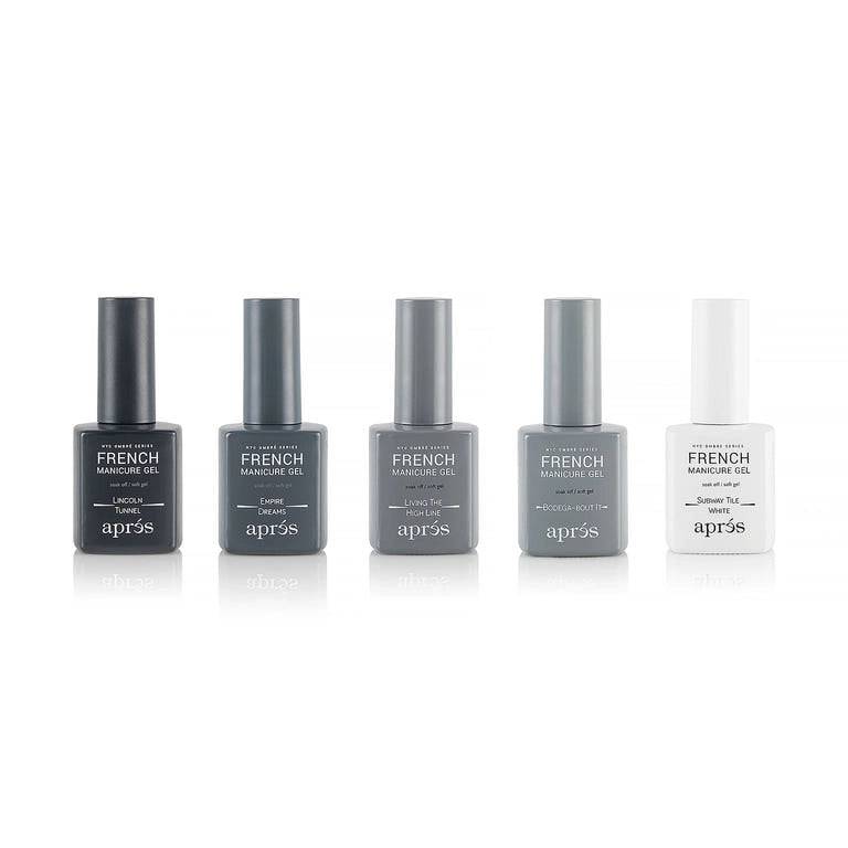 French Manicure Gel New York Ombré Set - thePINKchair.ca - gel polish - Apres