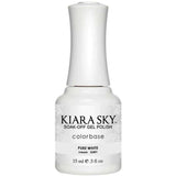 G401, Pure White Gel Polish by Kiara Sky