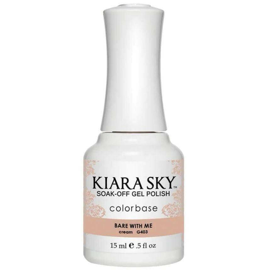 G403, Bare With Me Gel Polish by Kiara Sky - thePINKchair.ca - Gel Polish - Kiara Sky