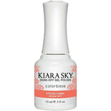 G419, Cocoa Coral Gel Polish by Kiara Sky - thePINKchair.ca - Gel Polish - Kiara Sky