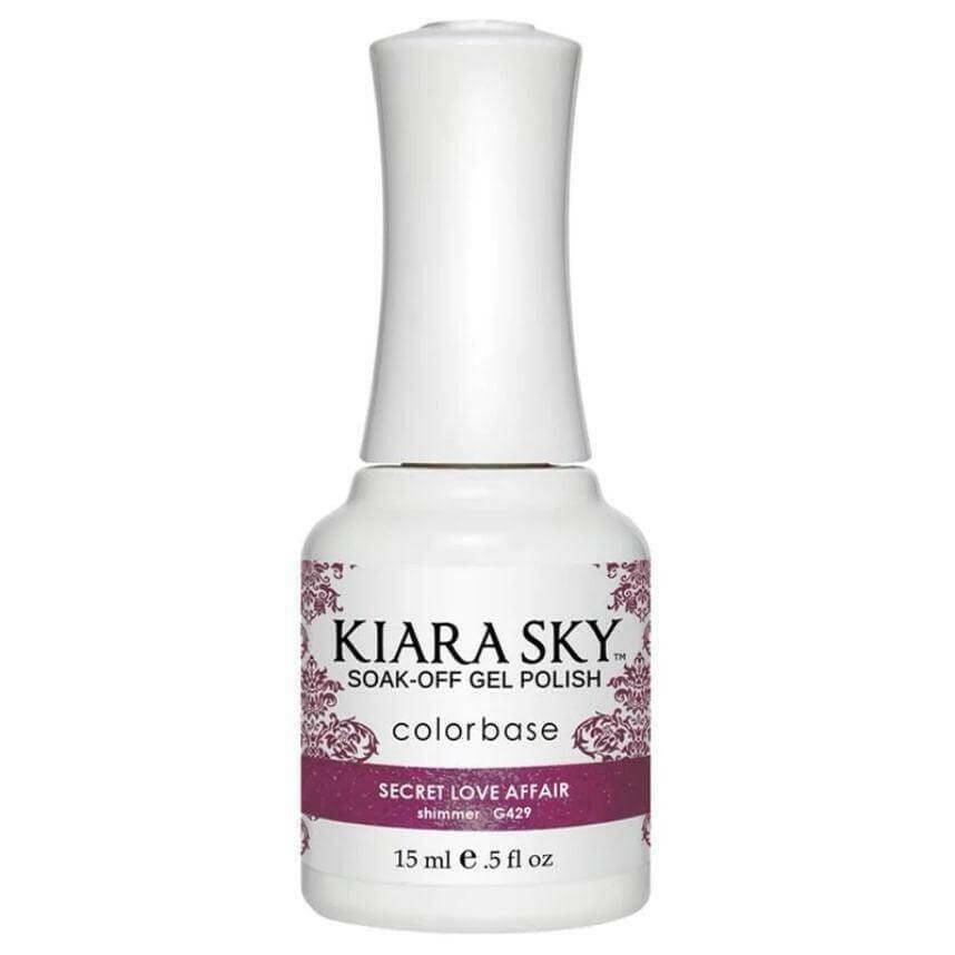G429, Secret Love Affair Gel Polish by Kiara Sky - thePINKchair.ca - Gel Polish - Kiara Sky