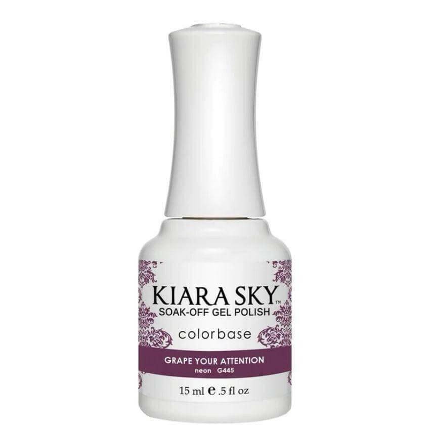 G445, Grape Your Attention Gel Polish by Kiara Sky - thePINKchair.ca - Gel Polish - Kiara Sky