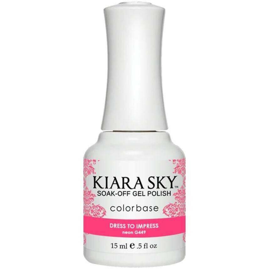 G449, Dress to Impress Gel Polish by Kiara Sky - thePINKchair.ca - Gel Polish - Kiara Sky