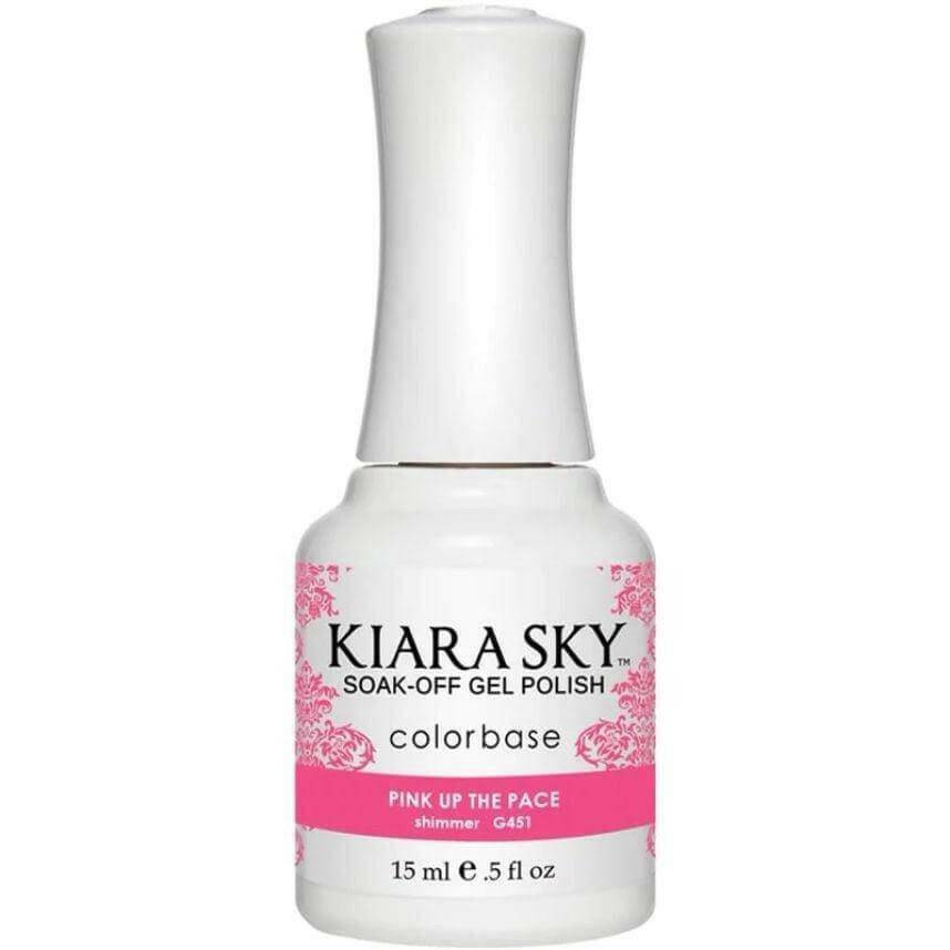 G451, Pink Up the Pace Gel Polish by Kiara Sky - thePINKchair.ca - Gel Polish - Kiara Sky