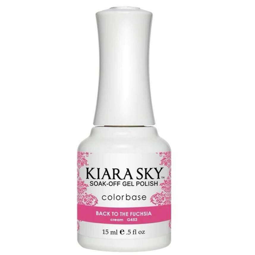 G453, Back to the Fuchsia Gel Polish by Kiara Sky - thePINKchair.ca - Gel Polish - Kiara Sky