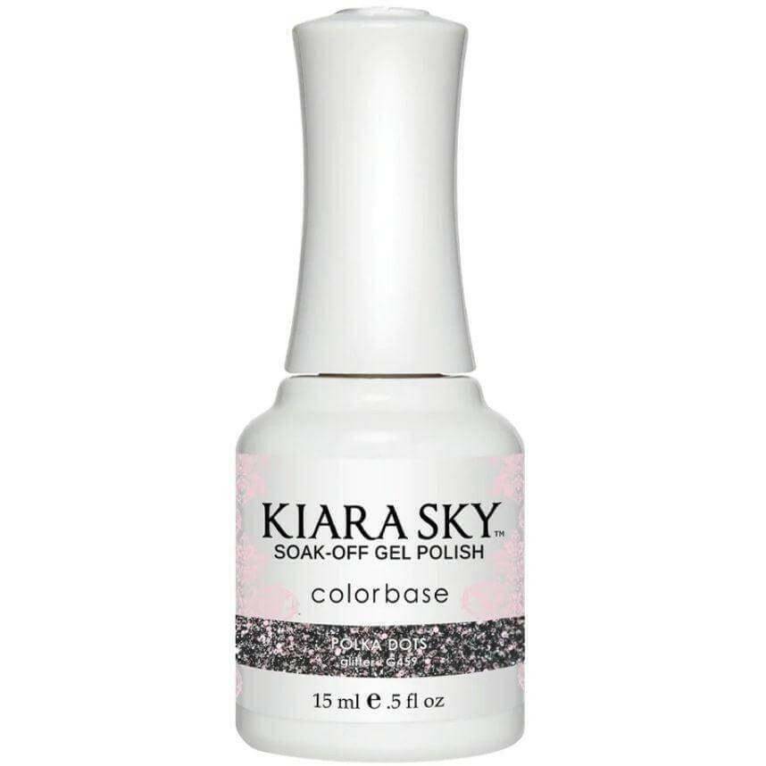 G459, Polka Dots Gel Polish by Kiara Sky - thePINKchair.ca - Gel Polish - Kiara Sky