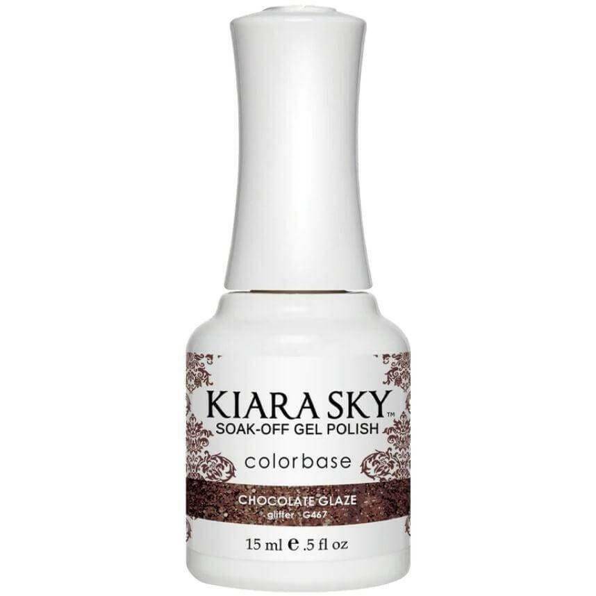 G467, Chocolate Glaze Gel Polish by Kiara Sky - thePINKchair.ca - Gel Polish - Kiara Sky