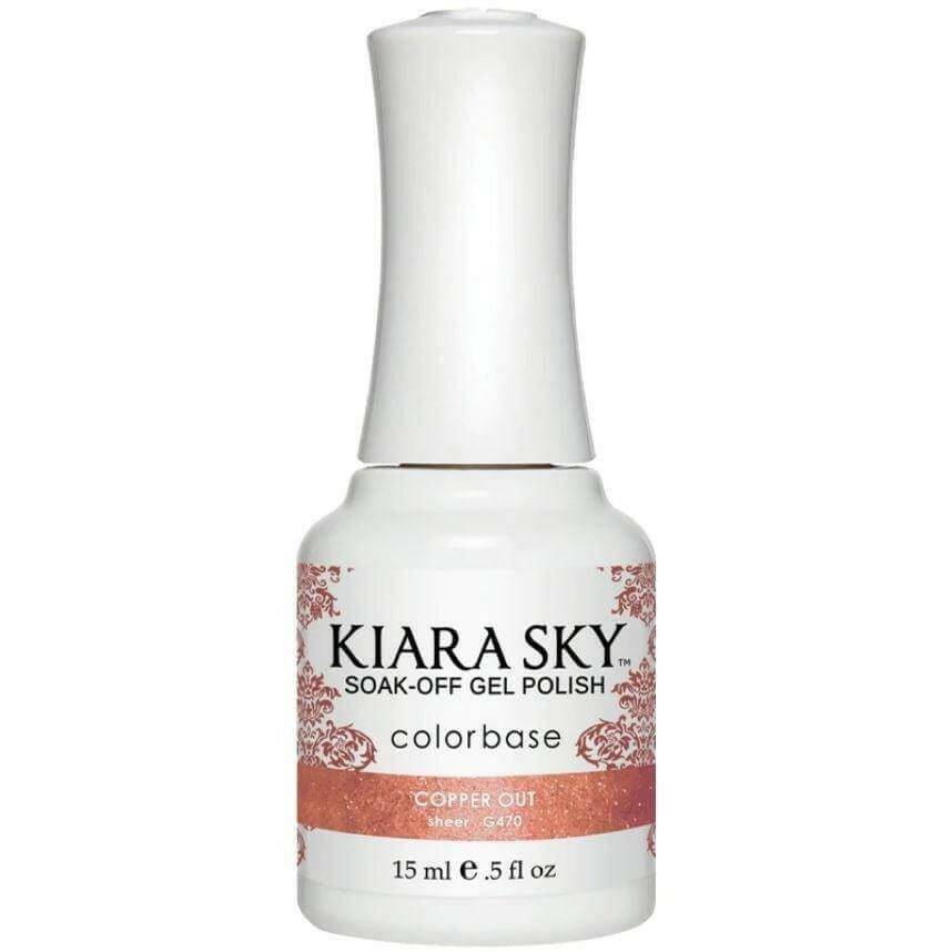 G470, Copper Out Gel Polish by Kiara Sky - thePINKchair.ca - Gel Polish - Kiara Sky