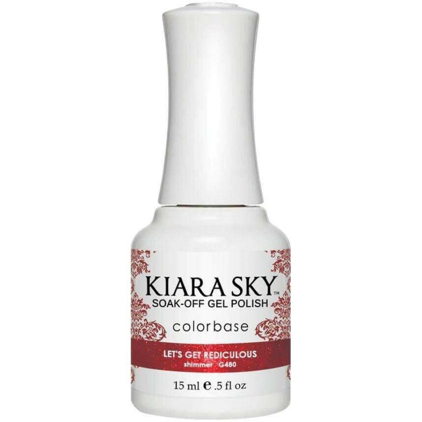 G480, Let's Get Rediculous Gel Polish by Kiara Sky - thePINKchair.ca - Gel Polish - Kiara Sky