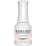 G491, Pink Powderpuff Gel Polish by Kiara Sky - thePINKchair.ca - Gel Polish - Kiara Sky