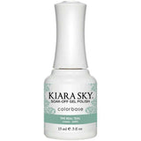 G493, The Real Teal Gel Polish by Kiara Sky - thePINKchair.ca - Gel Polish - Kiara Sky