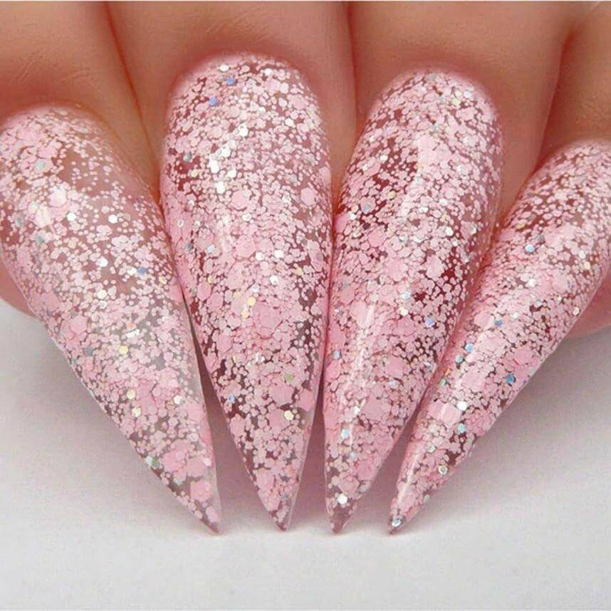 G496, Pinking of Sparkle Gel Polish by Kiara Sky - thePINKchair.ca - Gel Polish - Kiara Sky