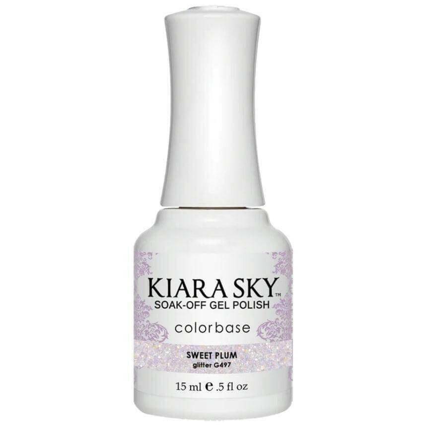 G497, Sweet Plum Gel Polish by Kiara Sky - thePINKchair.ca - Gel Polish - Kiara Sky