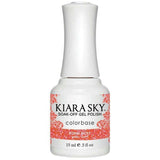 G499, Koral Kicks Gel Polish by Kiara Sky - thePINKchair.ca - Gel Polish - Kiara Sky