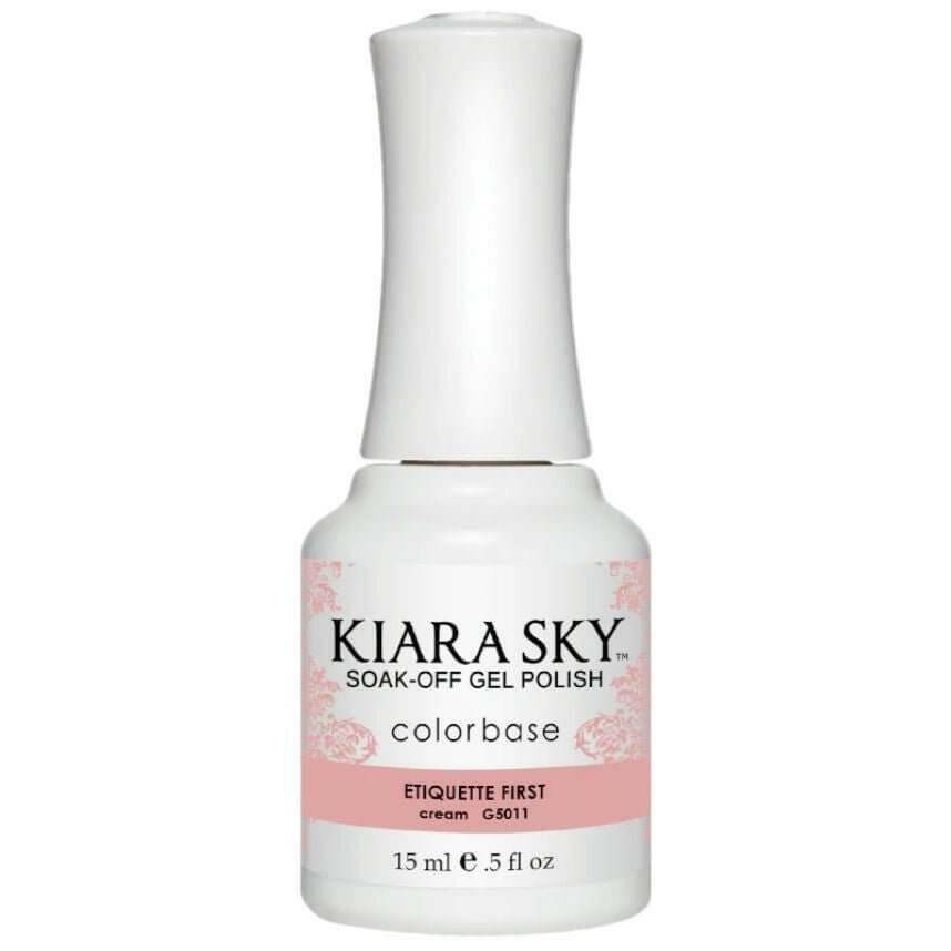 G5011, Etiquette First Gel Polish by Kiara Sky - thePINKchair.ca - Gel Polish - Kiara Sky