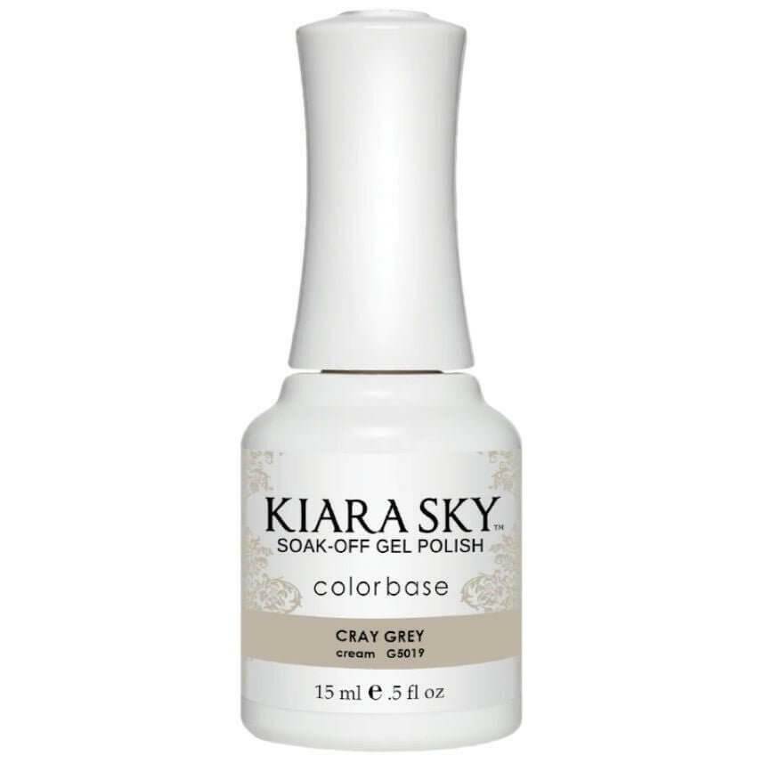 G5019, Cray Grey Gel Polish by Kiara Sky - thePINKchair.ca - Gel Polish - Kiara Sky