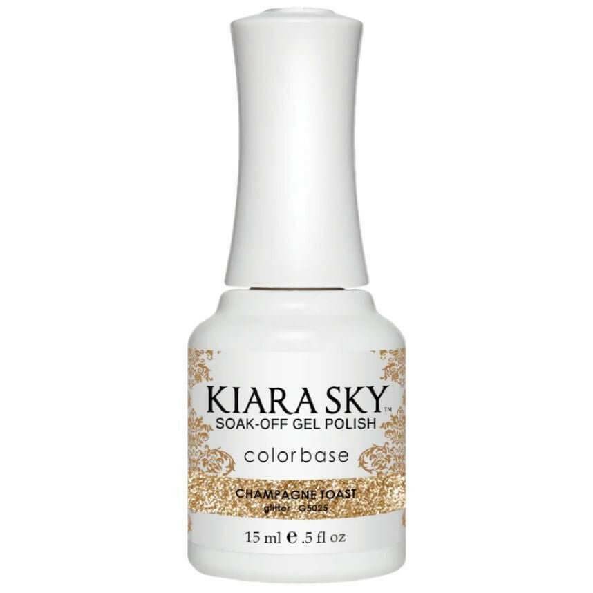 G5025, Champagne Toast Gel Polish by Kiara Sky - thePINKchair.ca - Gel Polish - Kiara Sky