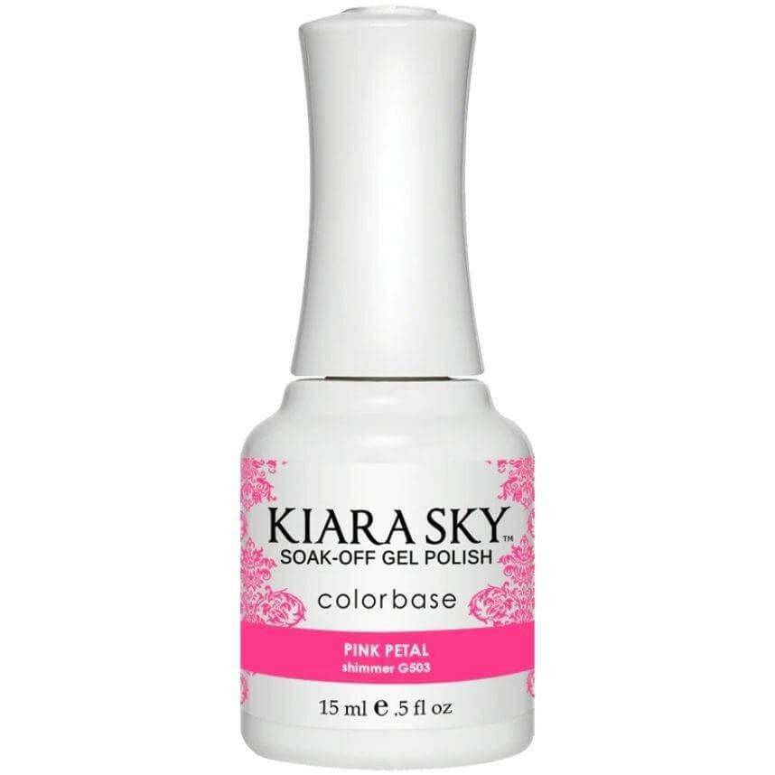 G503, Pink Petal Gel Polish by Kiara Sky - thePINKchair.ca - Gel Polish - Kiara Sky