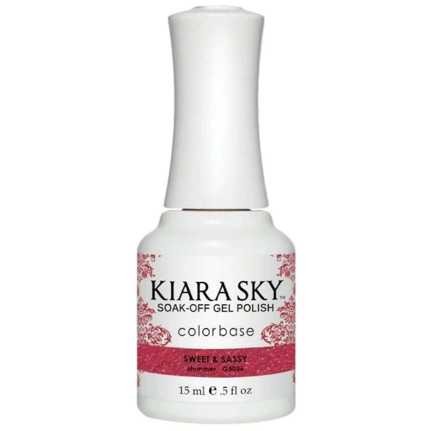 G5036, Sweet & Sassy Gel Polish by Kiara Sky - thePINKchair.ca - Gel Polish - Kiara Sky