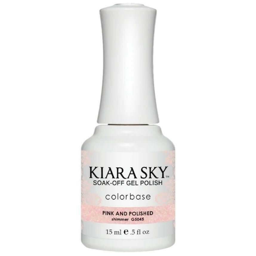 G5045, Pink and Polished Gel Polish by Kiara Sky - thePINKchair.ca - Gel Polish - Kiara Sky